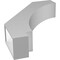 Ekena Millwork 6-in. W x 24-in. D x 32-in. H Imperial Architectural Grade PVC Knee Brace BRCP06X24X32IMP - alternate 5